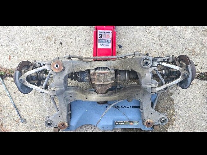 1986-1991 Toyota Supra Mk3 Oem Rear Subframe And Differential