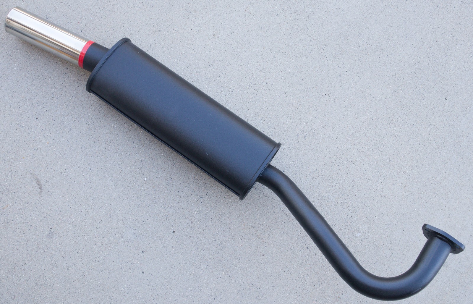 NEW ANSA Sport exhaust muffler chrome tip for Alfa Romeo Spider 2.0 86-93 AR1237