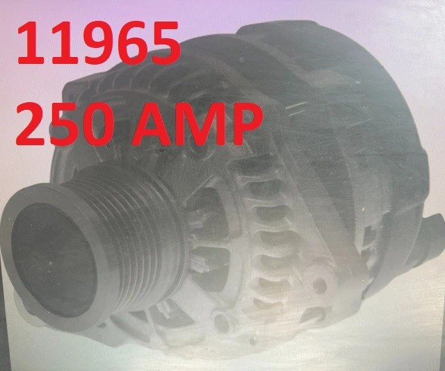 250 High AMP Alternator  Honda Accord L4 2.0L 1996cc Turbocharged 2022