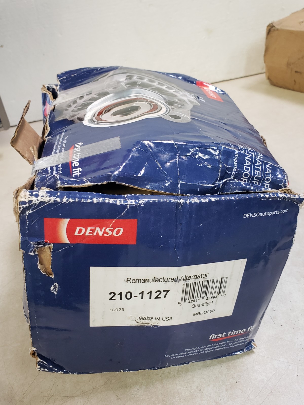 Denso Remanufactured Alternator 210-1127