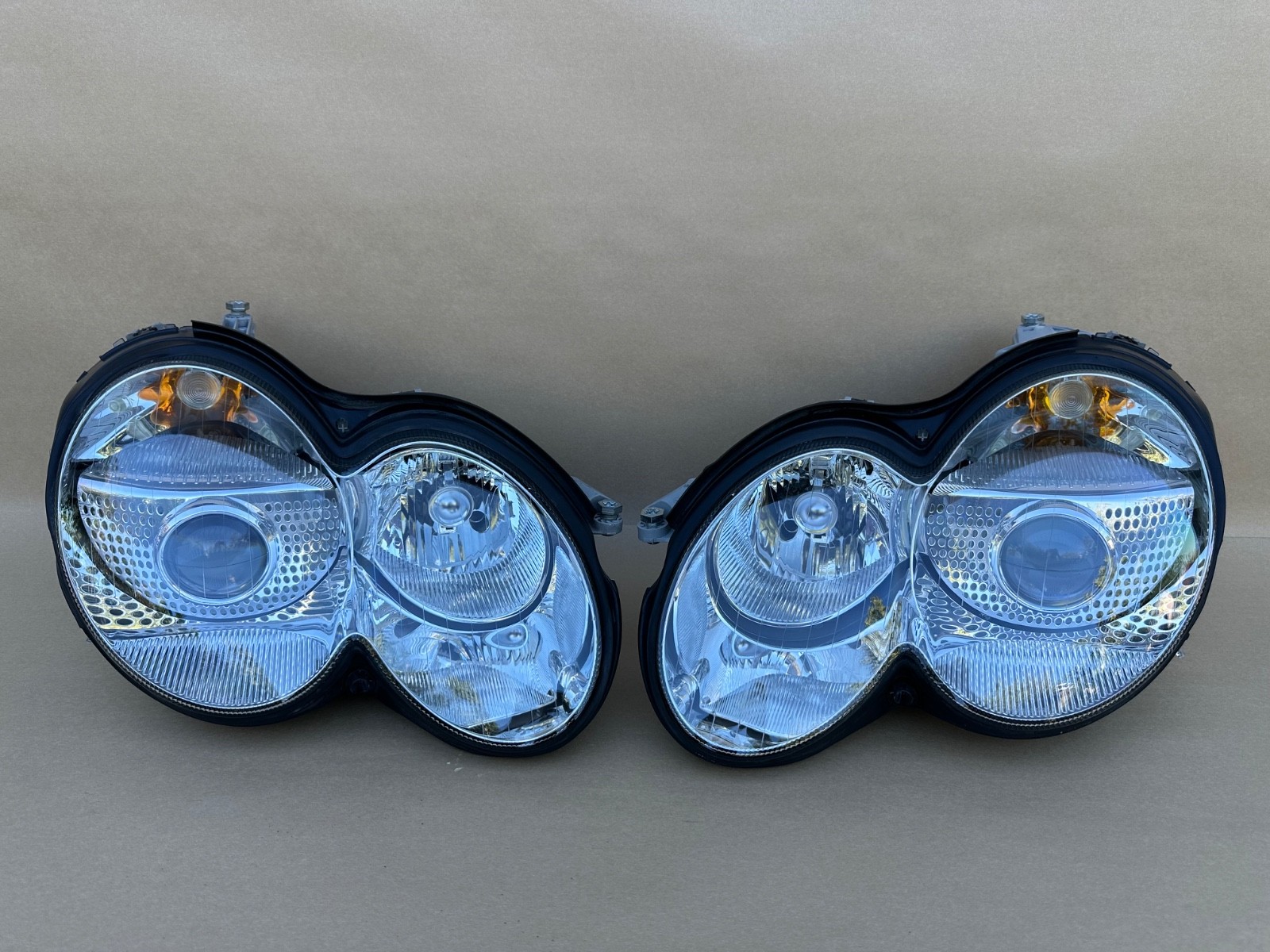 03-09 Mercedes R230 SL500 SL550 SL55 OEM Xenon Headlight Assy, Pair L&R