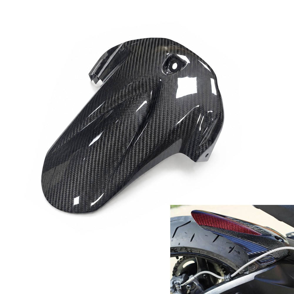 FSM Real 100% Carbon Fiber Rear Hugger Fender for Suzuki 2011-2026 GSXR 600/750 FSM Real 100% Carbon Fiber Rear Hugger Fender for Suzuki 2011-2026 GSXR 600/750
