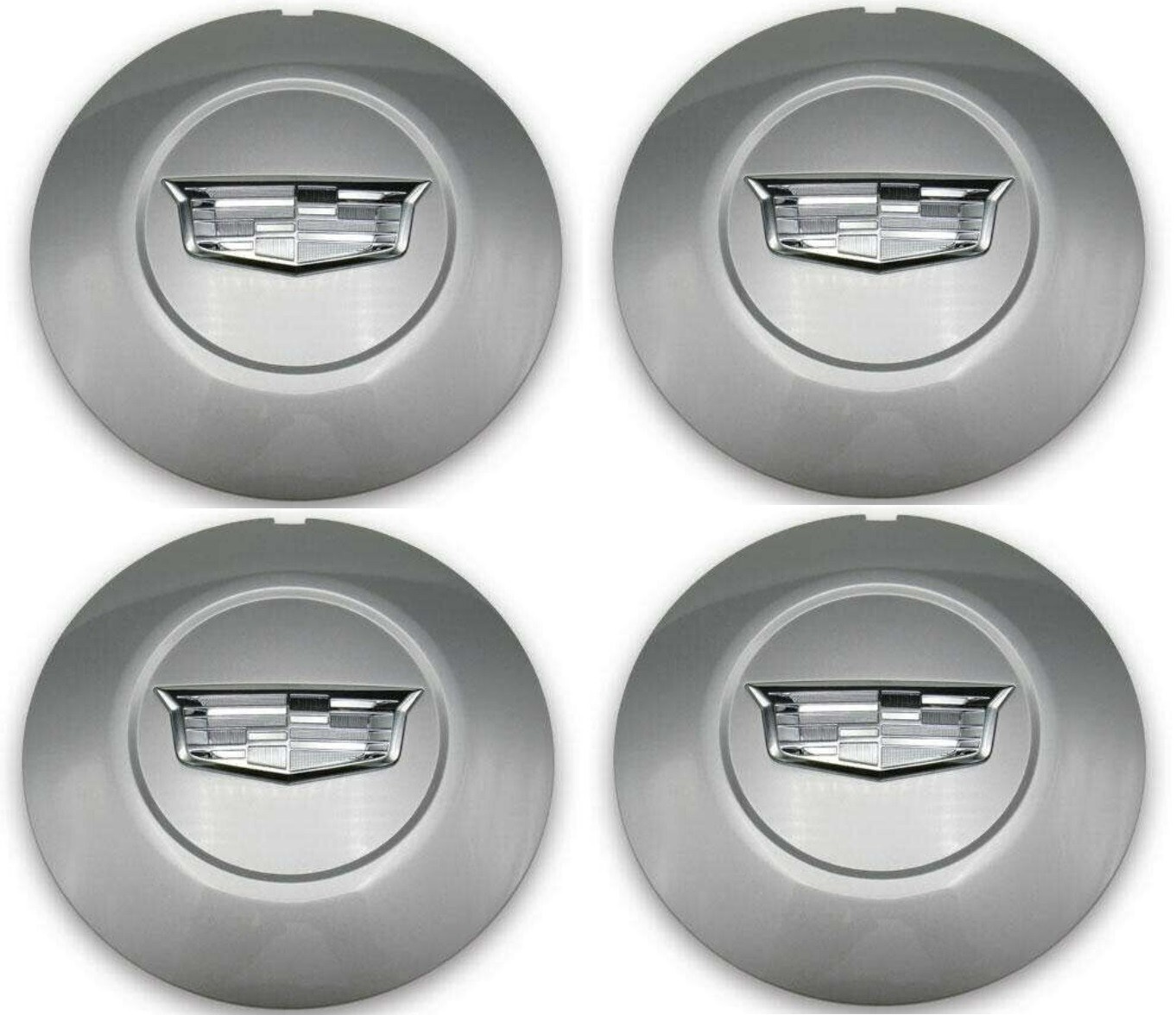 4 New Center Caps fits 2015-2020 Cadillac Escalade Platinum Wheels 4740 23432319