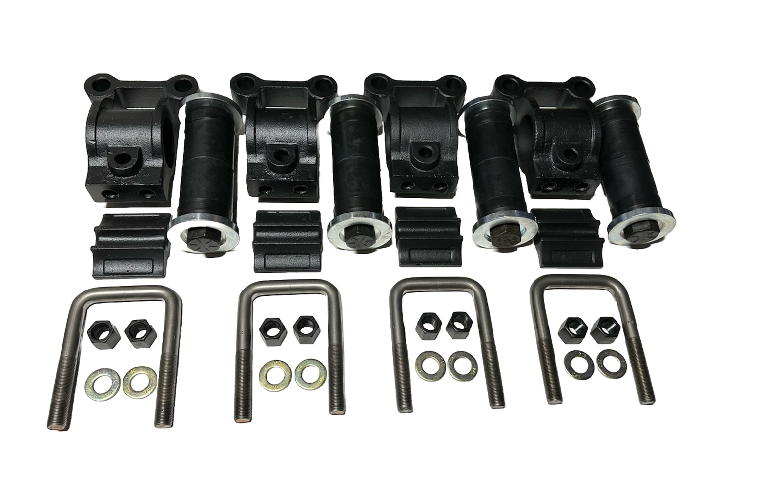 Air Leaf Housing 03-01654 & Bushing 03AL1 Kit for Peterbilt 4 Wide Spring 4 Kits