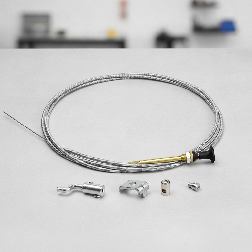 8ft Choke Cable 96 Inch Universal 8 Foot 60-122 with Heavy Duty Outer 8ft Choke Cable 96 Inch Universal 8 Foot 60-122 with Heavy Duty Outer