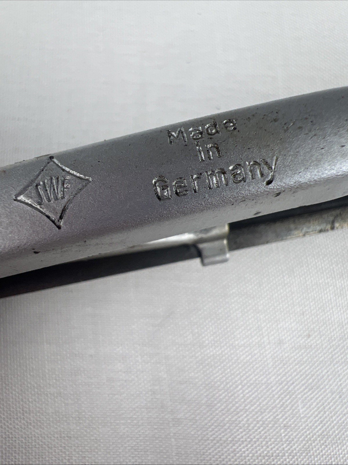 Vintage SWF 9-Inch Silver Wiper Blade Stamped Logo VW Beetle Porsche 356 NOS Vintage SWF 9-Inch Silver Wiper Blade Stamped Logo VW Beetle Porsche 356 NOS