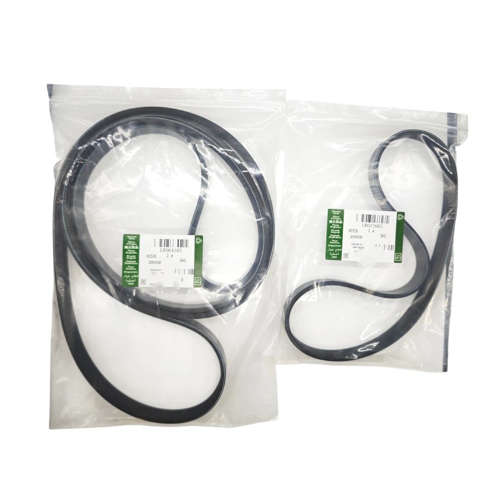 NEW BELT SET LR012663 LR064185 For LAND ROVER V8 5.0L RR SPORT LR4 RANGE