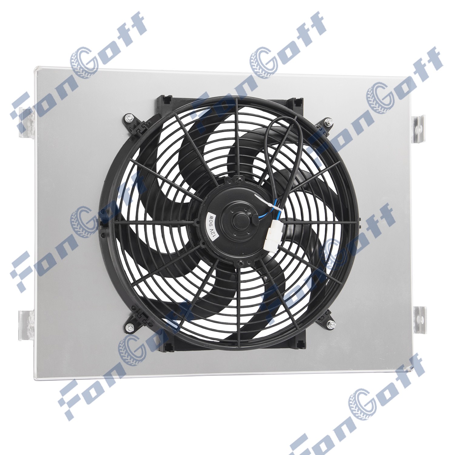 Aluminum Shroud Fan Fit 1955-57 Chevy Bel-air Nomad 3.8L l6 CC5056