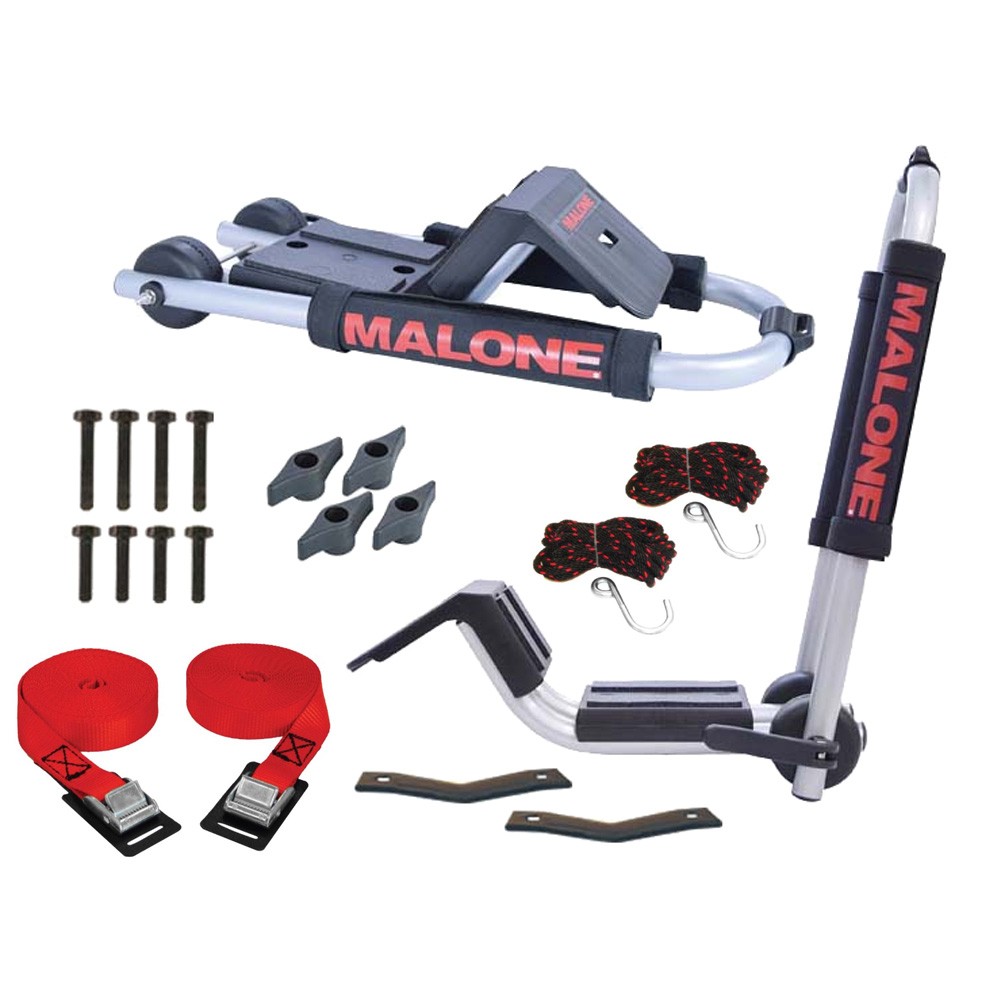 MALONE AUTO RACKS DownLoader Folding J-Style With Boarding Ramp Kayak Carrier