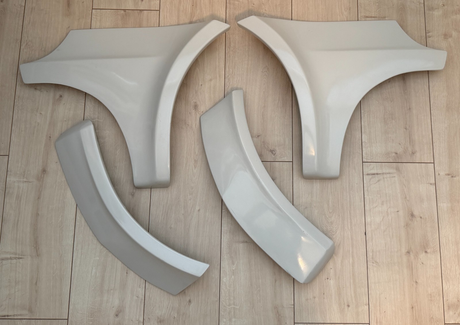 BMW 1M Widebody Fiberglass Extensions - for E82 128i/135i M Sport Bumpers (F/R)
