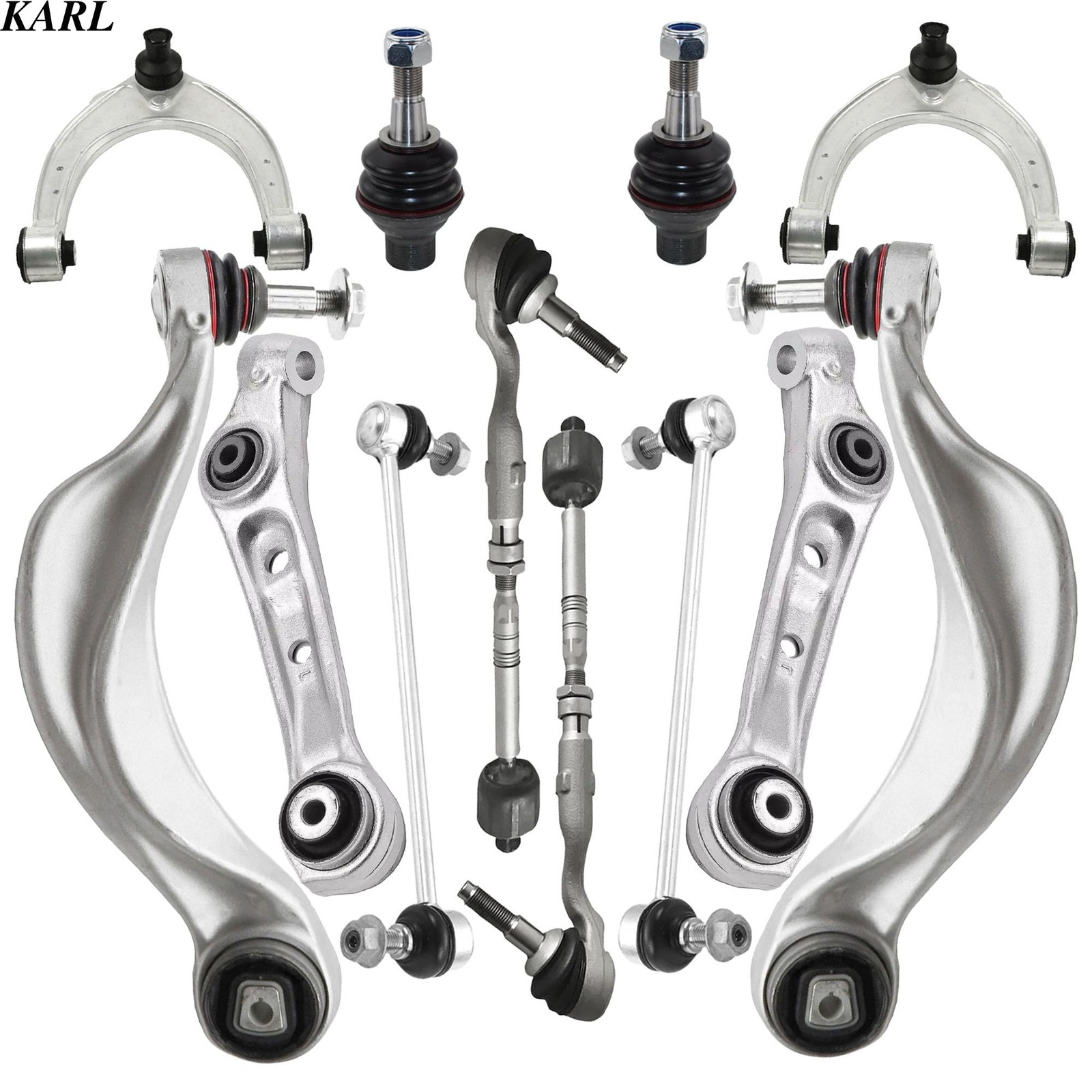 Front Control Arm Sway Bar Link Kit for 09-16 BMW 5 6 Series 528i 550d 640d 650d