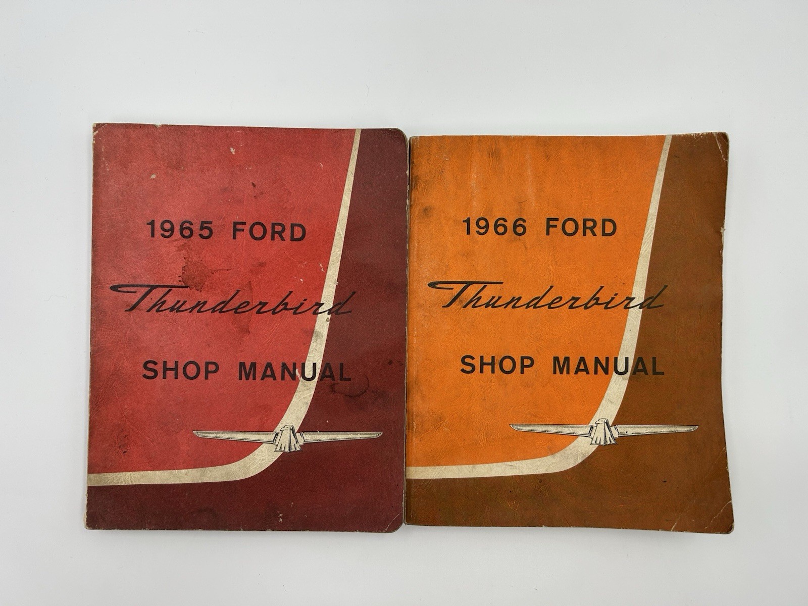 Vintage Original 1965 1966 Ford Thunderbird Shop Manual Lot OEM Factory Service