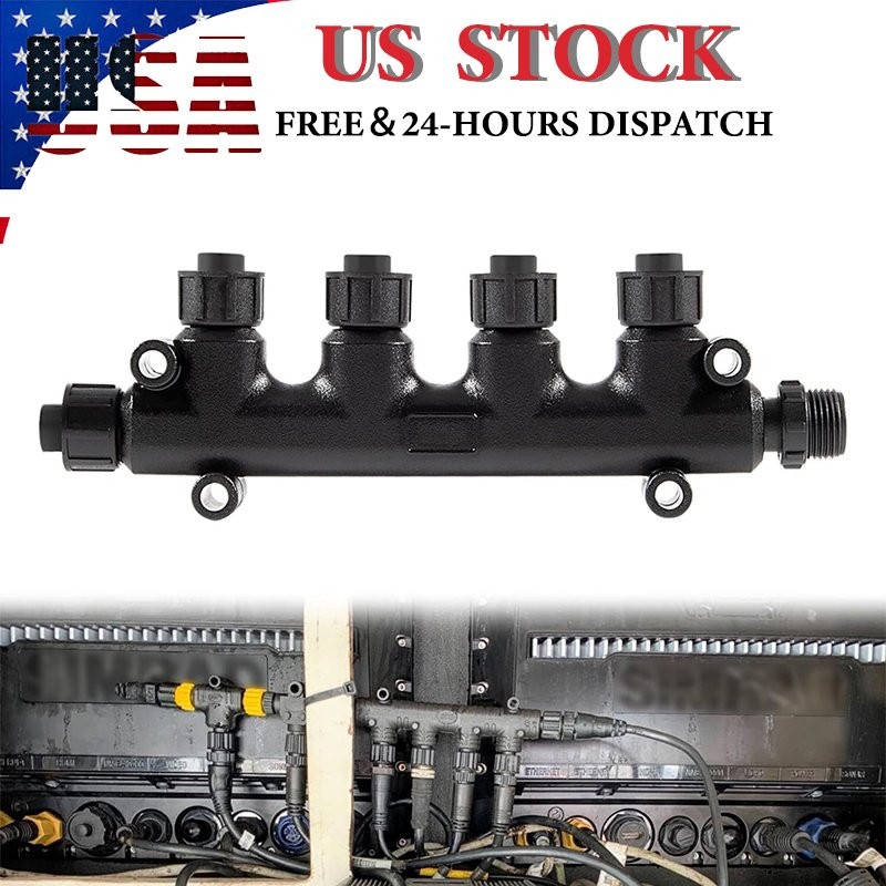 For Garmin Lowrance Simrad B &G NMEA 2000(N2k) 4-Port MultiPort (Tee)T-Connector