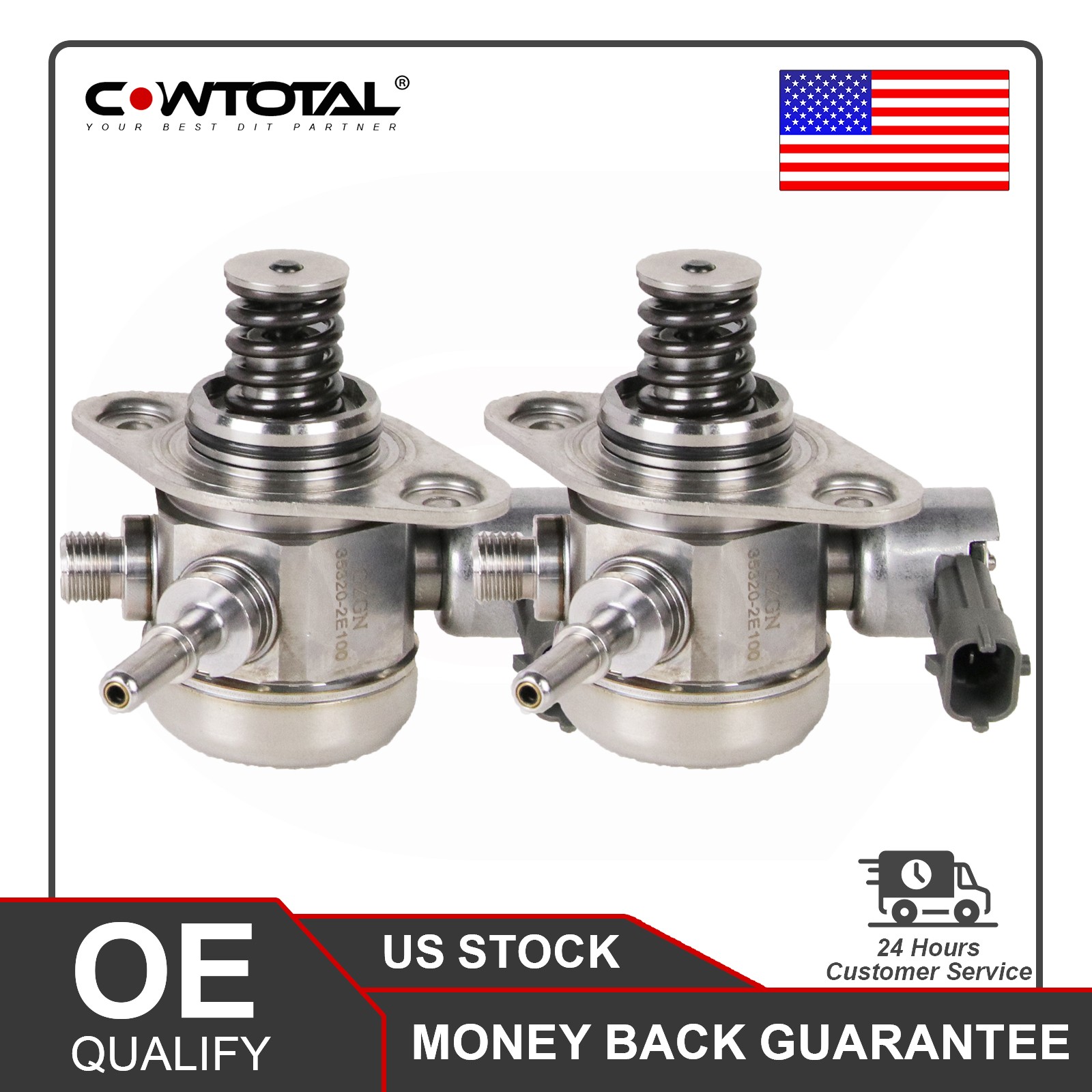 2x High Pressure Fuel Pump For BMW 550i 550i GT 650i 750i xDrive 750Li M6 V8 4.4 2x High Pressure Fuel Pump For BMW 550i 550i GT 650i 750i xDrive 750Li M6 V8 4.4