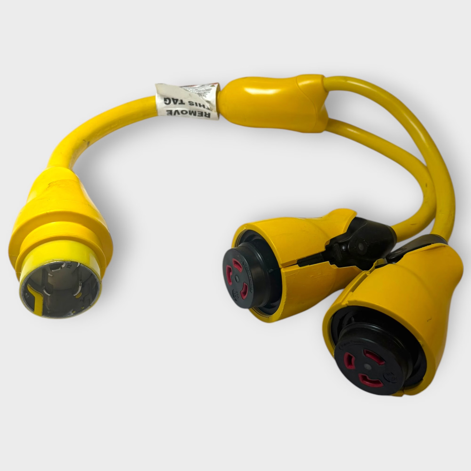 Marinco EEL Shorepower Y-Adapter Cable 50a 125v Male to 2x 30a Female *OPEN BOX*