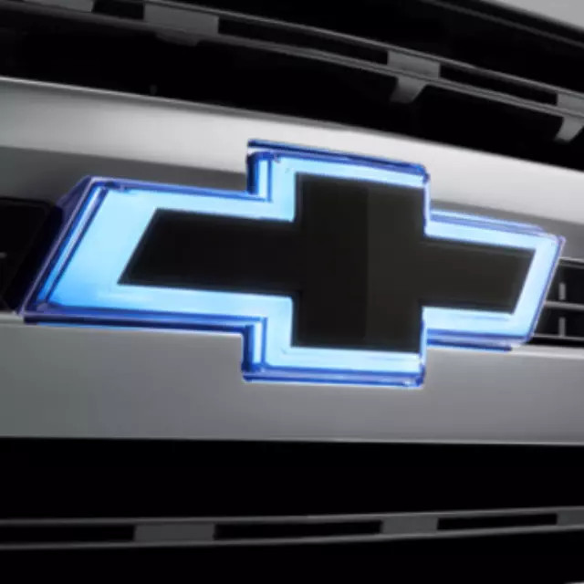 2019-2022 New Gen. Silverado 1500 illuminated Grille Black Bowtie 85144185 OEM G