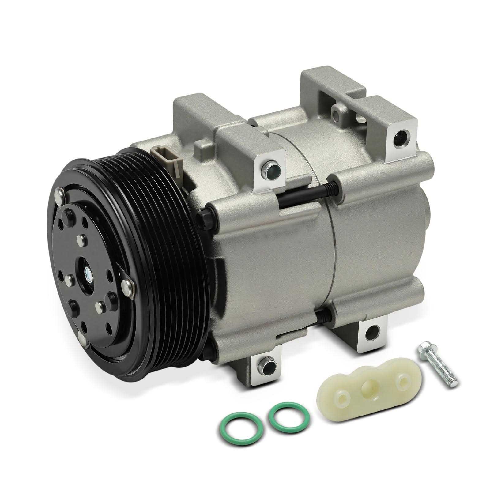 A/C Compressor w/ Clutch for Ford Thunderbird 89-95 Mercury Cougar 89-90 V6 3.8L