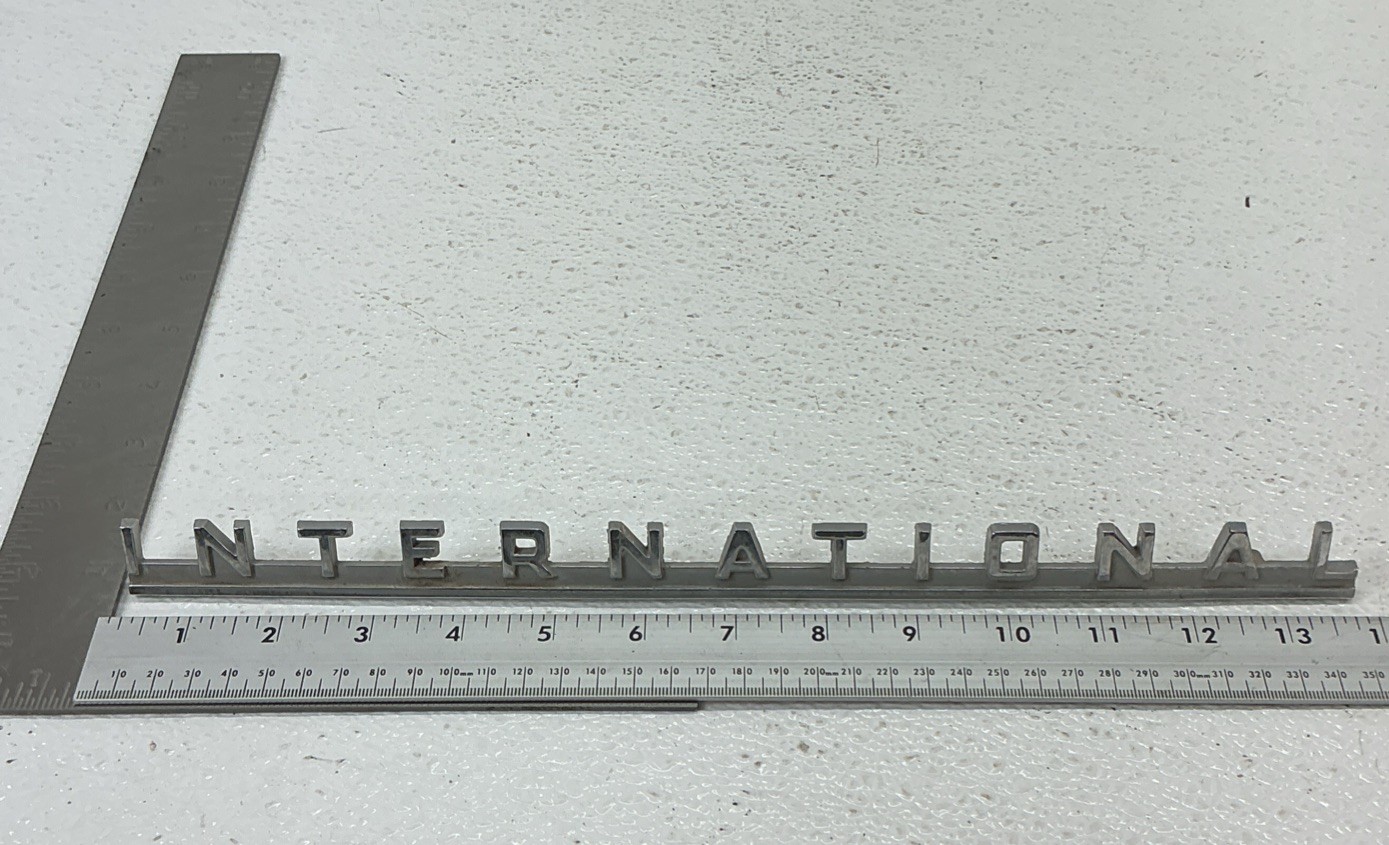 vintage International truck emblem/badge