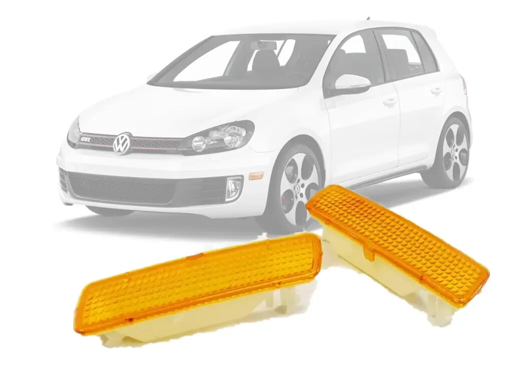 Amber Lens Front Bumper Side Marker Light For 09-14 VW MK6 Golf-Jetta Sportwagen Amber Lens Front Bumper Side Marker Light For 09-14 VW MK6 Golf-Jetta Sportwagen