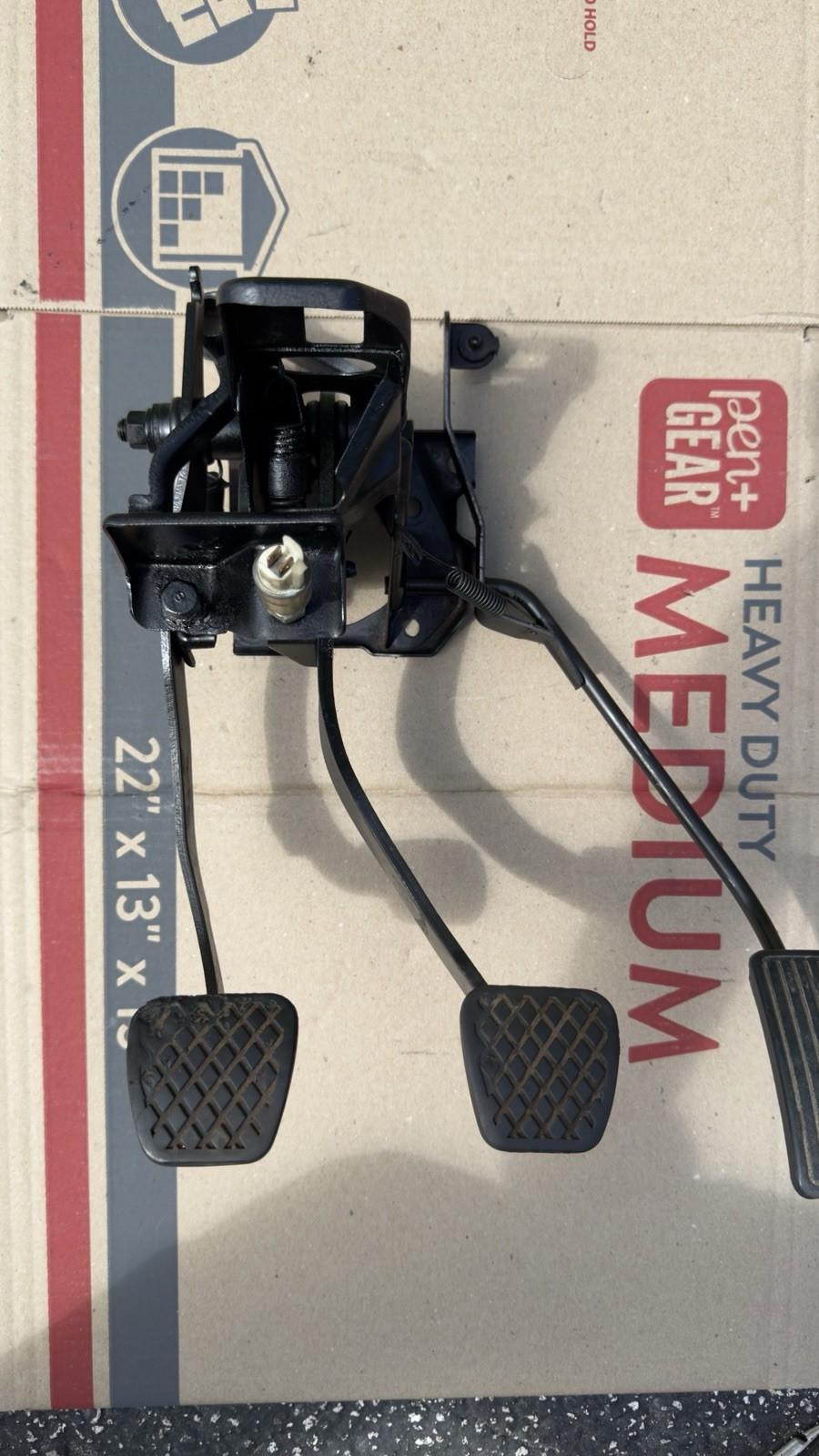 84-87 Honda CRX 5 Speed Manual Pedal Assembly DX SI Used Oem Honda 84-87 Honda CRX 5 Speed Manual Pedal Assembly DX SI Used Oem Honda