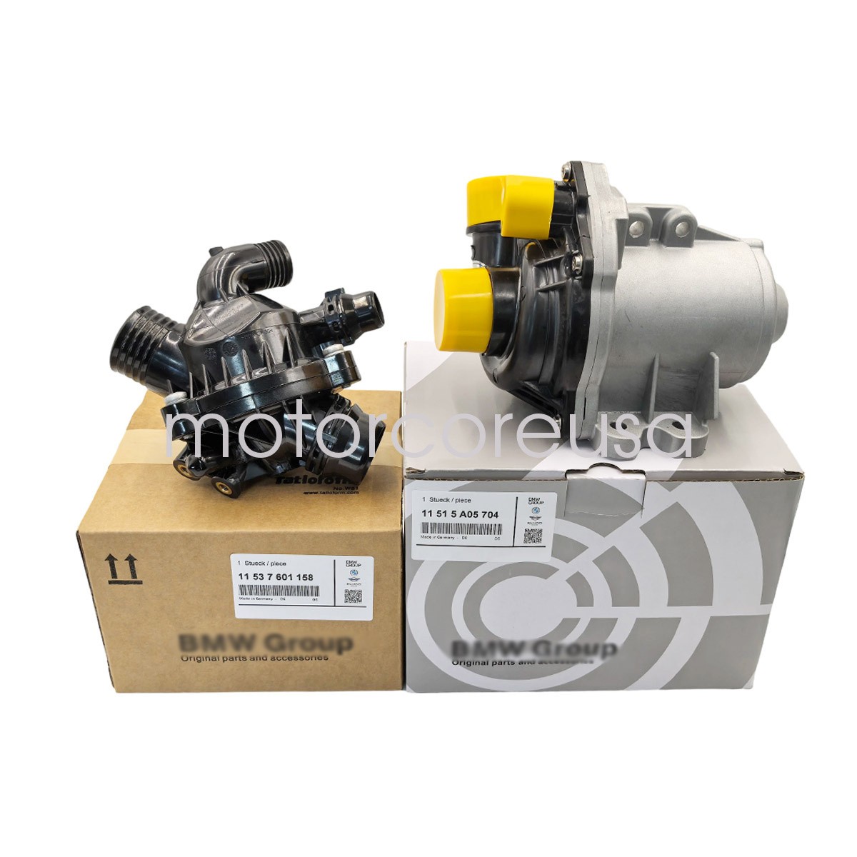 OEM Electric Water Pump and Thermostat Kit For BMW 3.0L L6 135i 335i 535i X5 X6