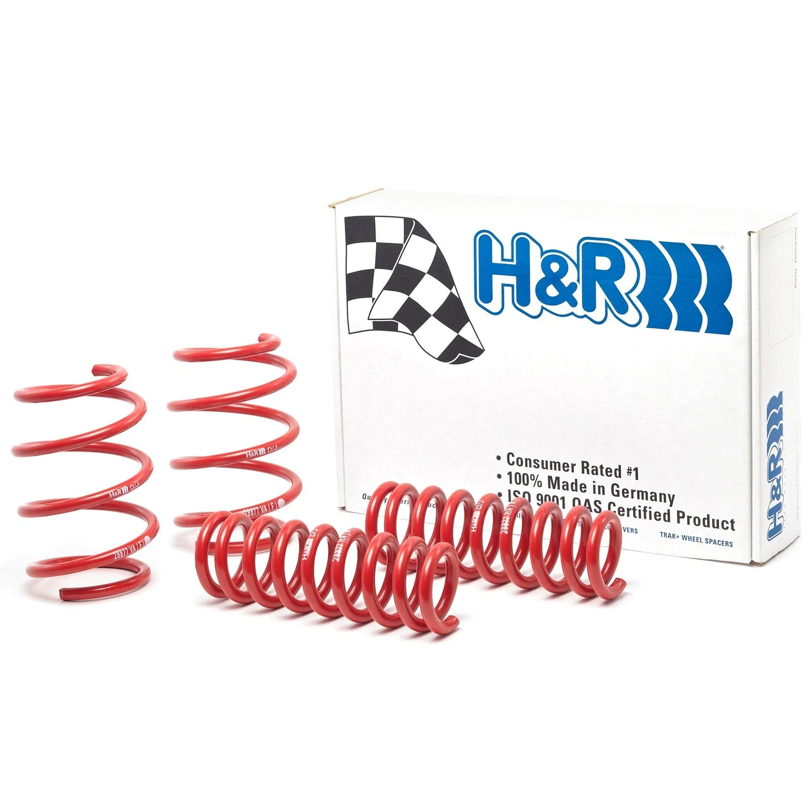H&R 28877-2 Lowering Front and Rear Springs Kit for 2012-18 BMW F30 / 14-20 F32