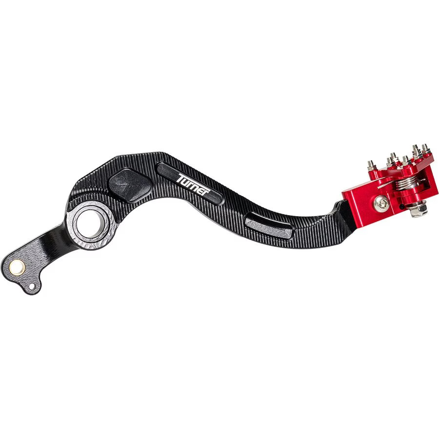 Turner Performance Products Billet Rear Brake Pedal - Red RBP-H01