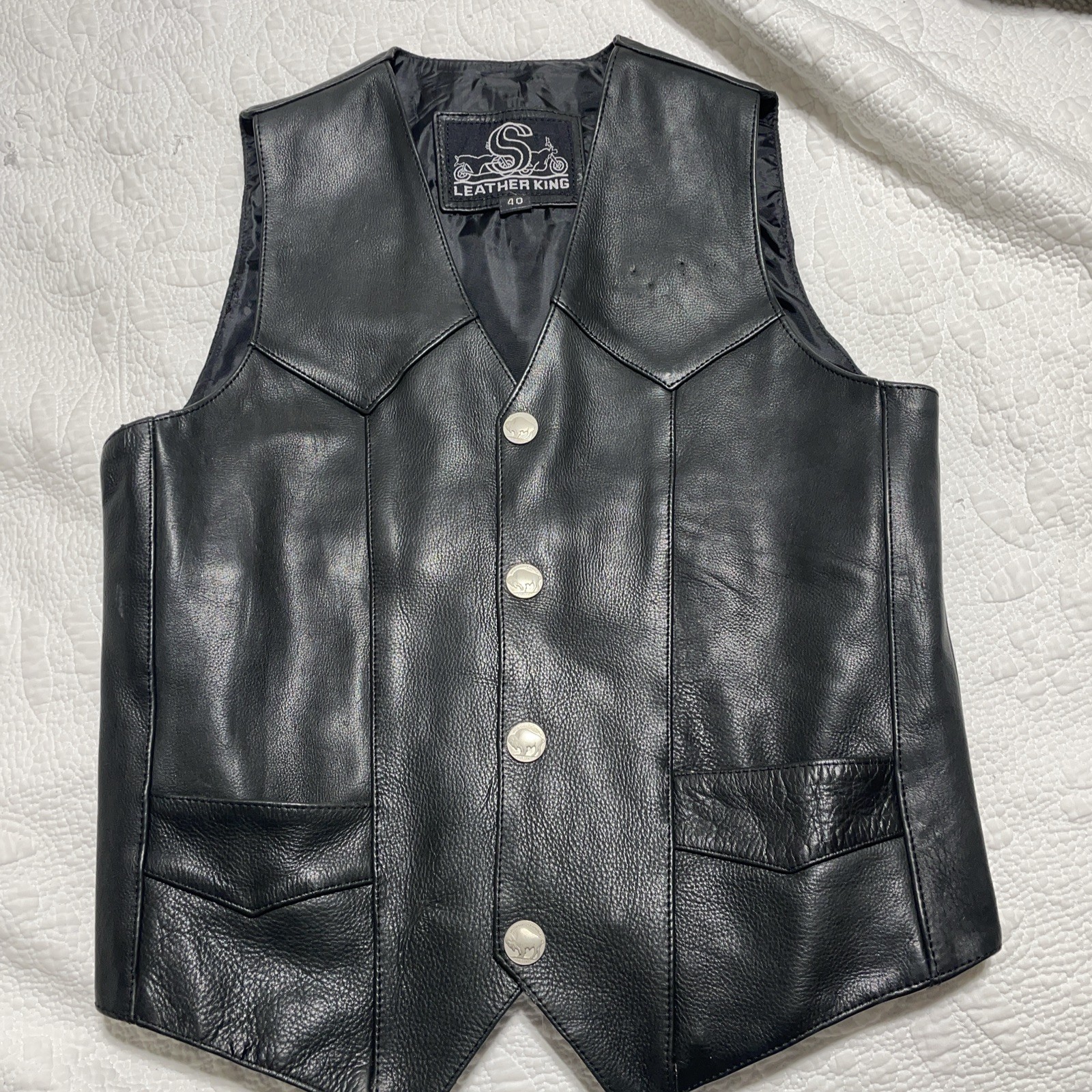 Leather King Riding Vest Leather King Riding Vest