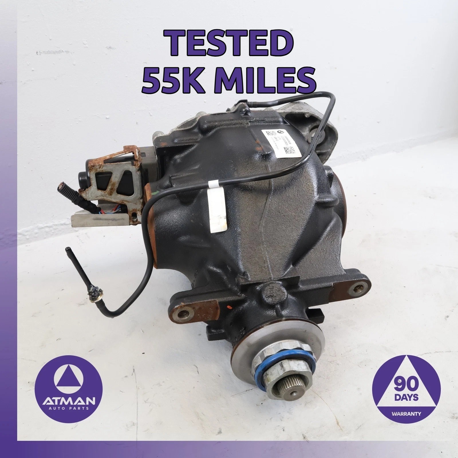 20-26 BMW G05 X5 X6 M50i M60i LSD Rear Differential Axle Carrier 3,15 OEM 55k