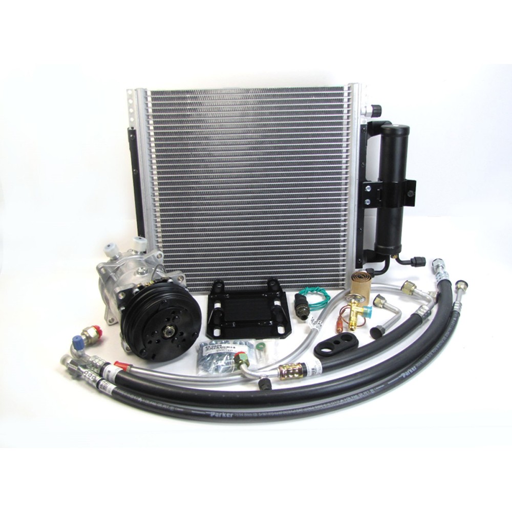 Old Air Products A/C Underhood Performance Kit Plain Mustang 289 1965