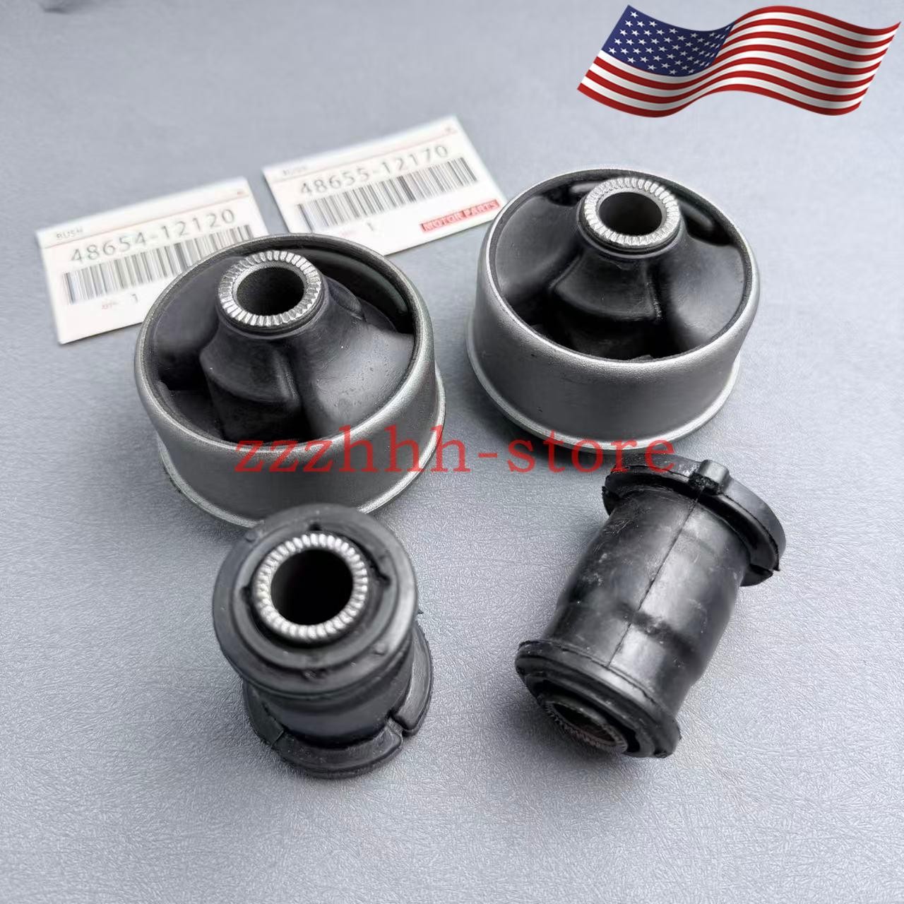 2 Pairs For Toyota Corolla 2003-2019 Front Lower Premiun Control Arm Bushing US