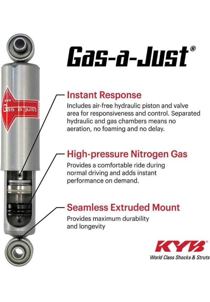 KYB 551091 Gas-a-Just Gas One Genuine KYB 551091 Gas-a-Just Front Shock Absorber