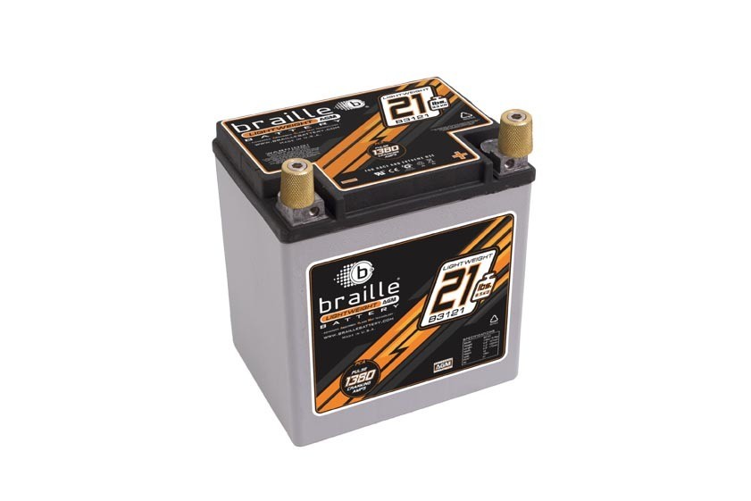 Braille Battery B3121 Advanced AGM Lightweight Racing Battery