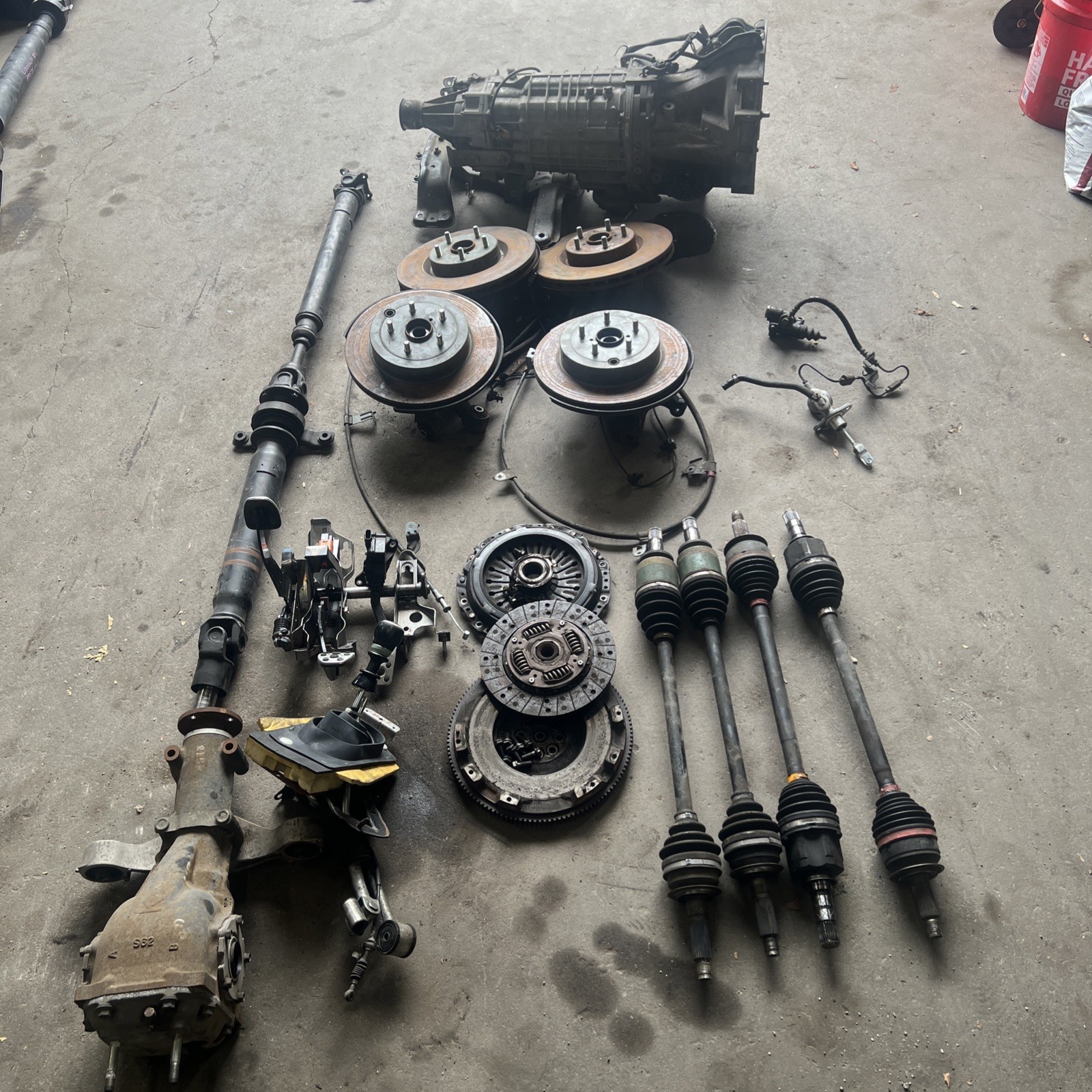 2017 Subaru WRX STI 6 Speed Manual Transmission Assembly Swap 68 K Miles