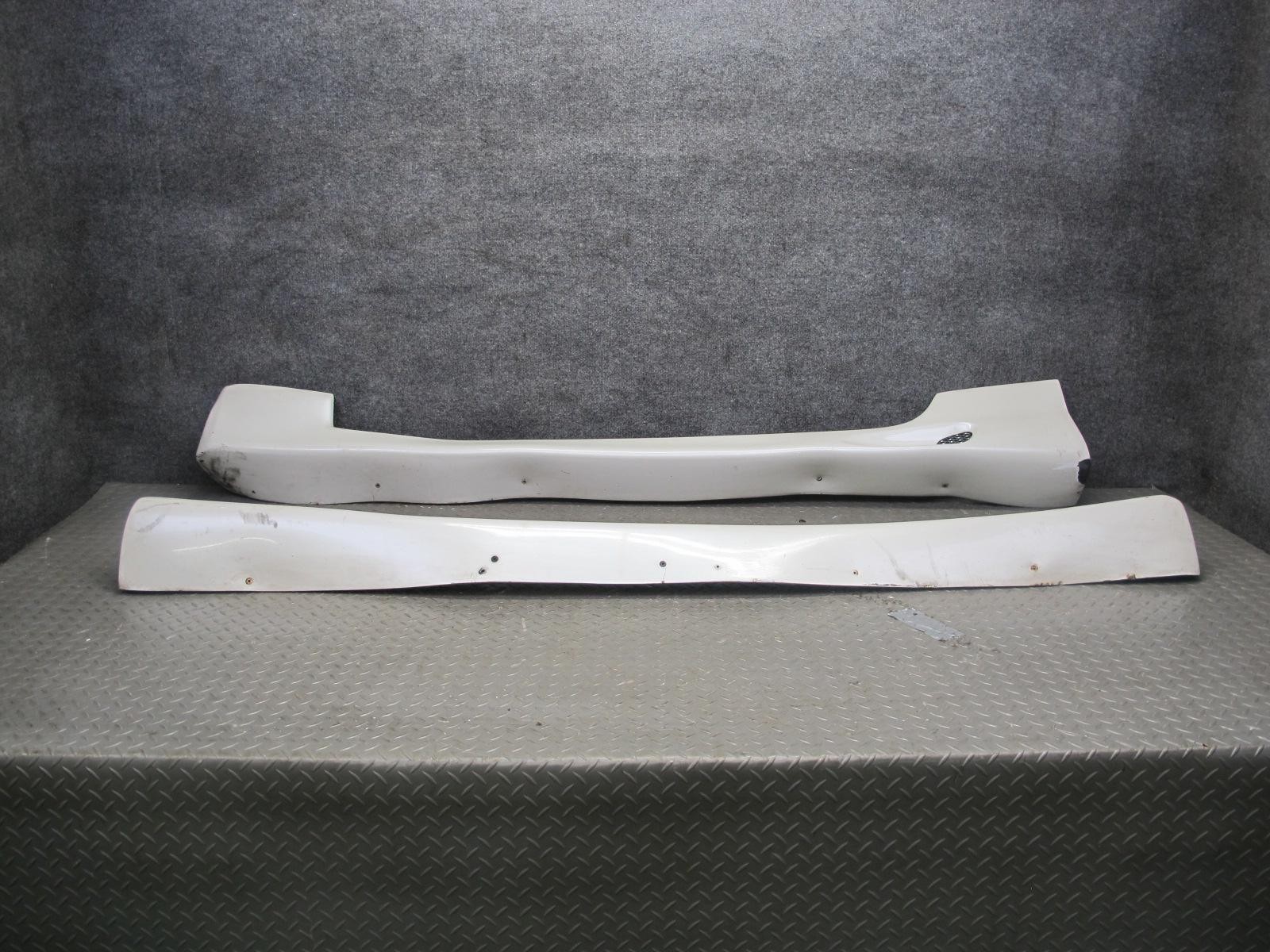 90-96 NISSAN Z32 300ZX 2+0 LEFT & RIGHT SIDE SKIRT ROCKER PANEL MOLDING SET