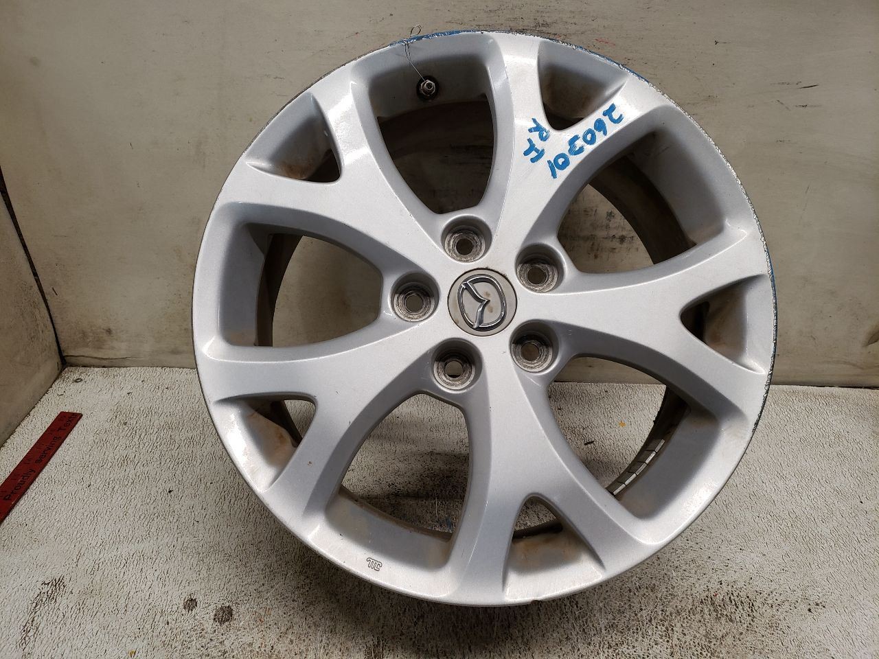 Wheel 17x6-1/2 Alloy 5 Y Spoke Design Holes In Ends Fits 07-09 MAZDA 3 1208490