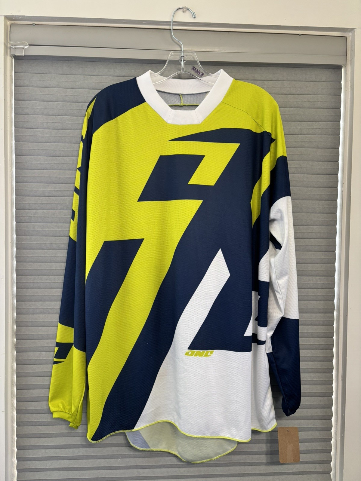 ONE INDUSTRIES MENS XL ATOM MOTOCROSS SIDE BY SIDE QUAD BMX MTB JERSEY