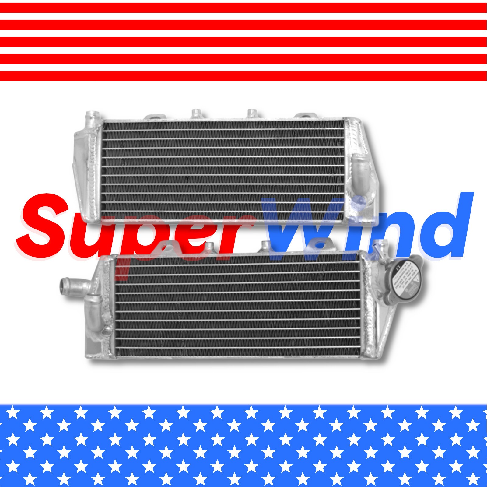 SuperZeo for KTM 125 150 200 250 350 450 EXC EXC-F XC-W SX-F L+R Radiator 13-18