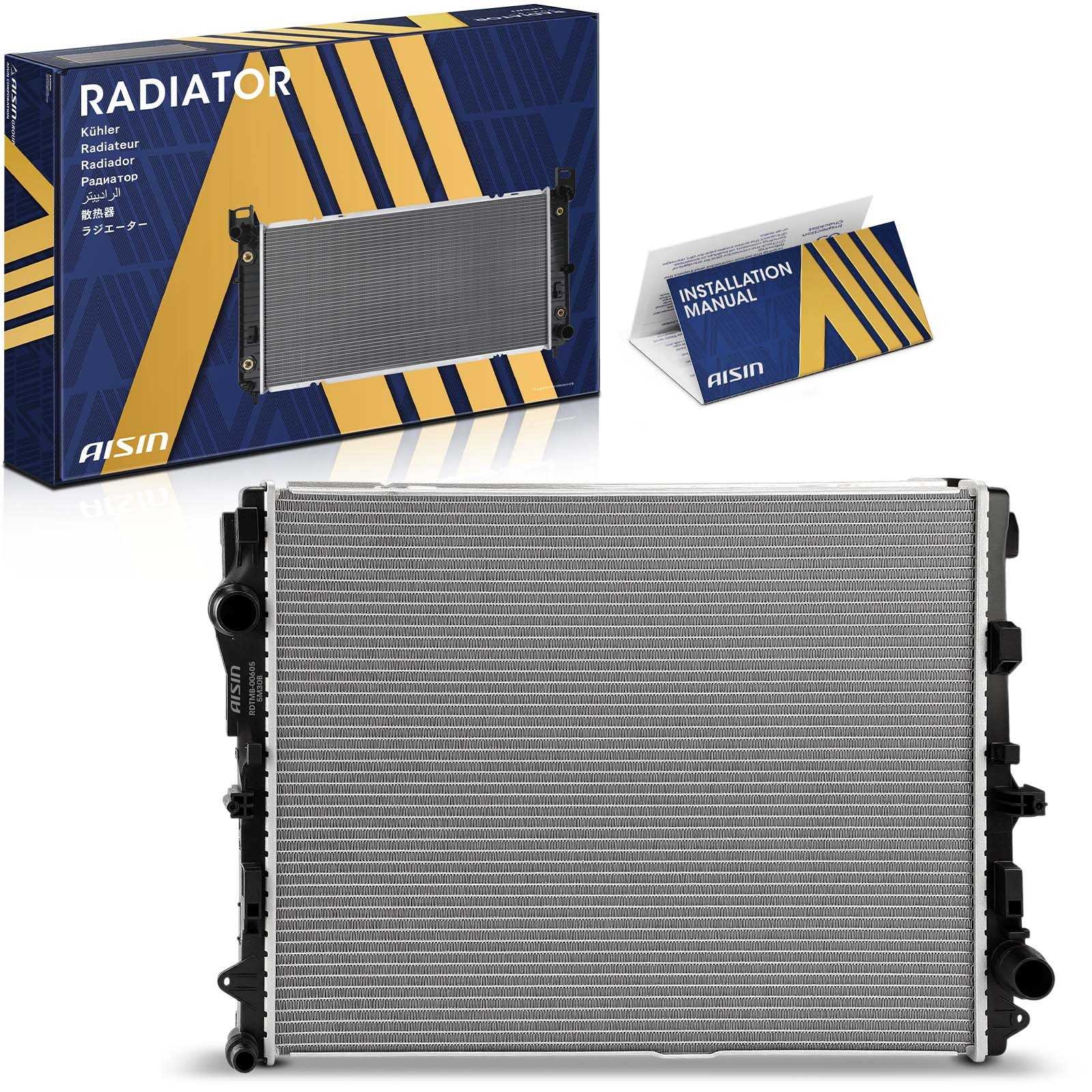 AISIN Radiator for Mercedes-Benz E350 GLC300 GLC43 AMG GLC63 AMG 2020-2023 AISIN Radiator for Mercedes-Benz E350 GLC300 GLC43 AMG GLC63 AMG 2020-2023