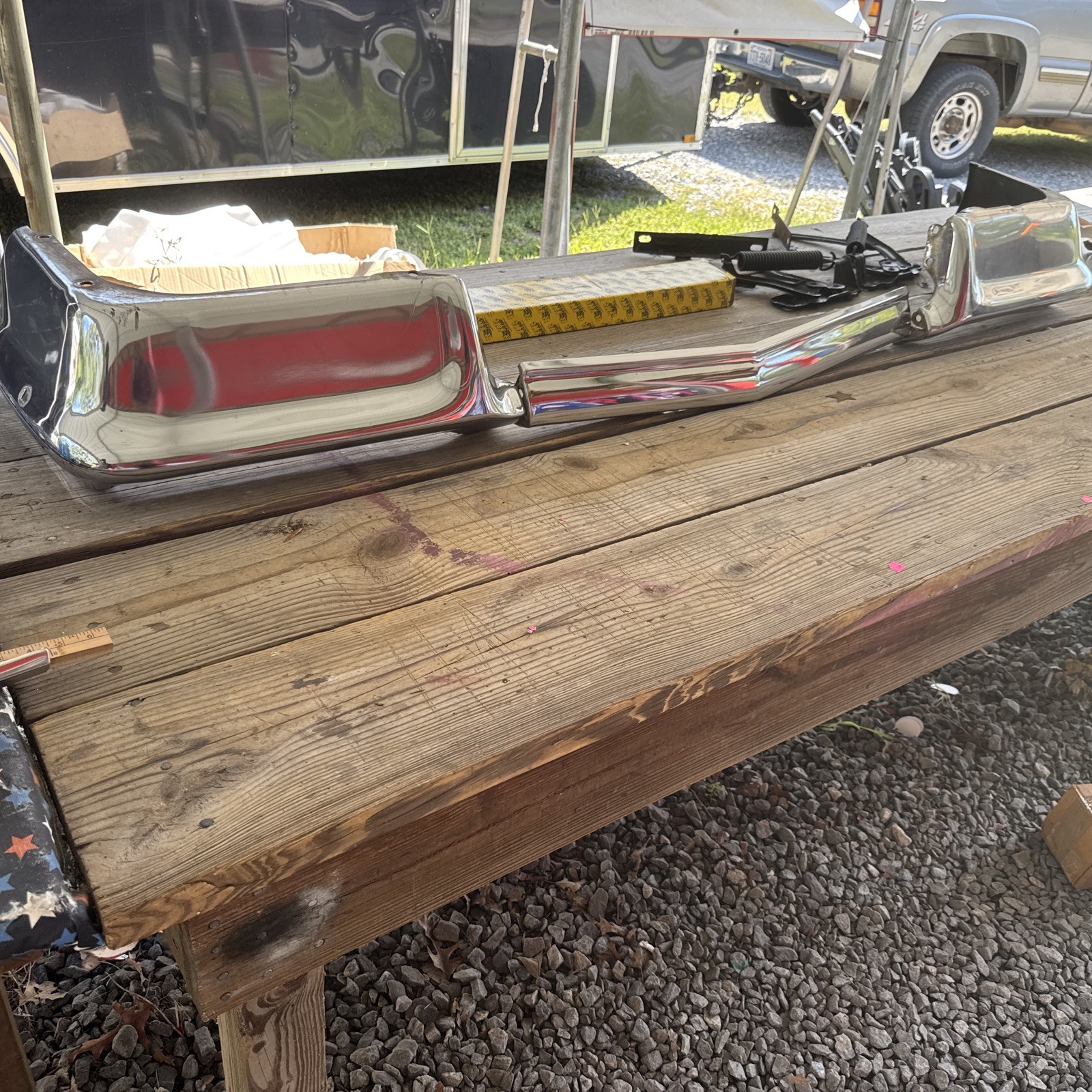1965 Chevy Impala Front Bumper Valance *Original *Triple Plated 1965 Chevy Impala Front Bumper Valance *Original *Triple Plated