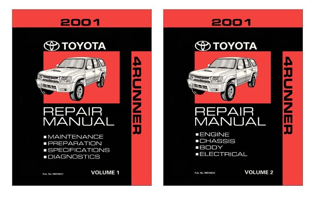 2001 Toyota 4-Runner Factory Shop Service Manual