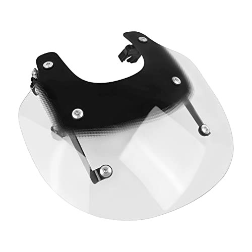 Double Bubble Windshield for 2022-2026 Harley Nightster 975 RH975 Black Short