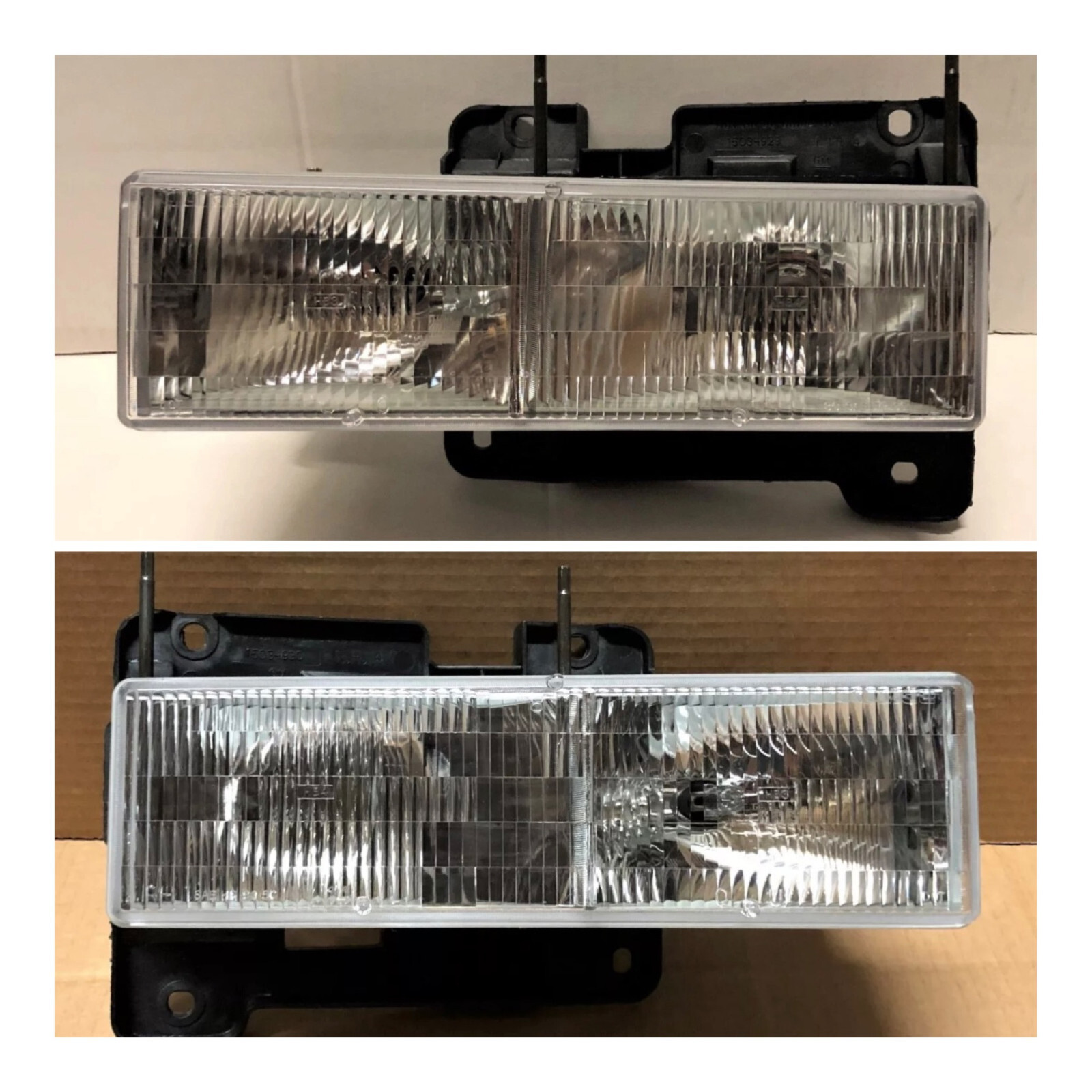 NOS Genuine GM Headlamp #15034929 & #15034930 - Driver & Passenger Side