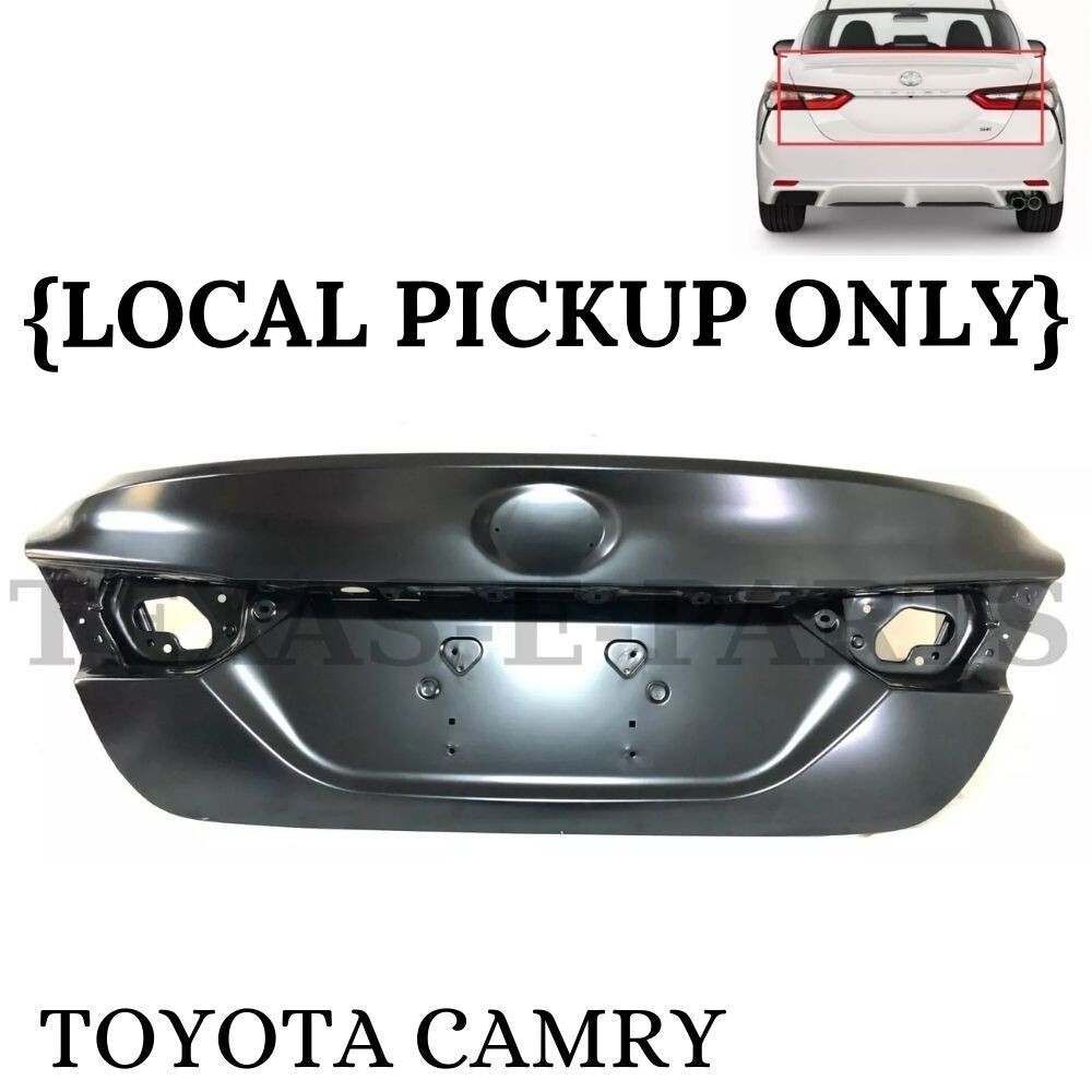 Fits 2018-2024 Toyota Camry Rear Trunk Assembly Deck Lid Panel Local Pickup