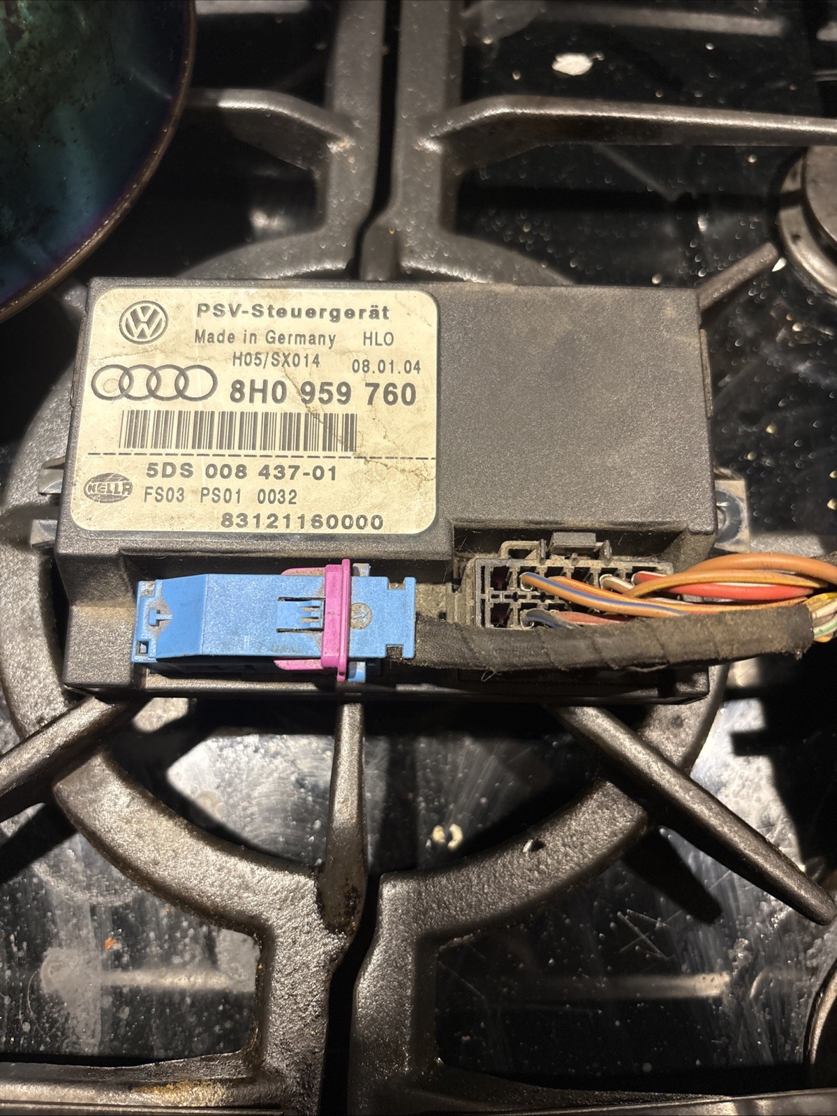 02-08 Audi A4 S4 RS4 A6 S6 Memory Seat Control Module 8H0 959 760 OEM