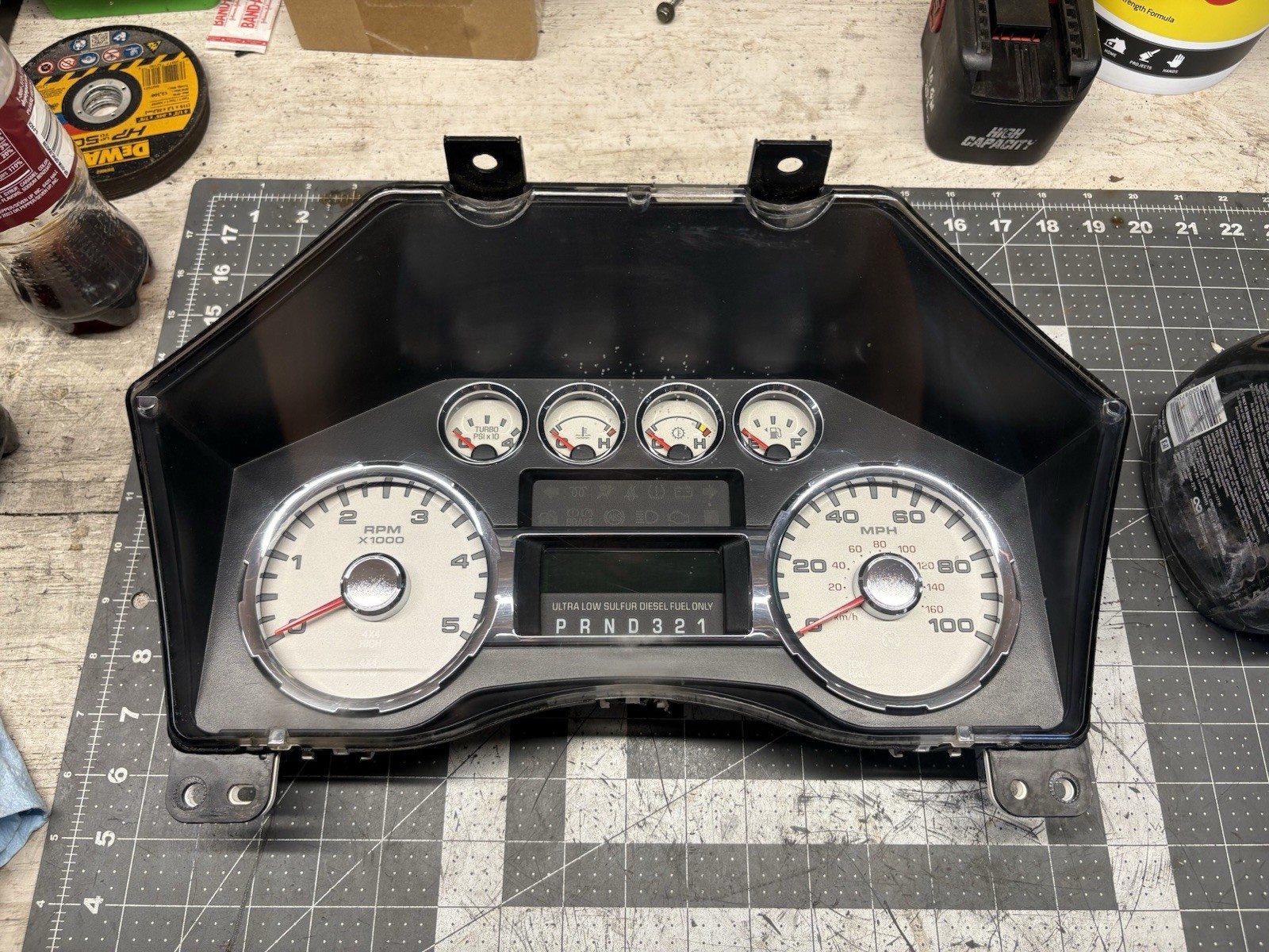 2008-2010 Ford F250/F350 6.4L Instrument Cluster (King Ranch)