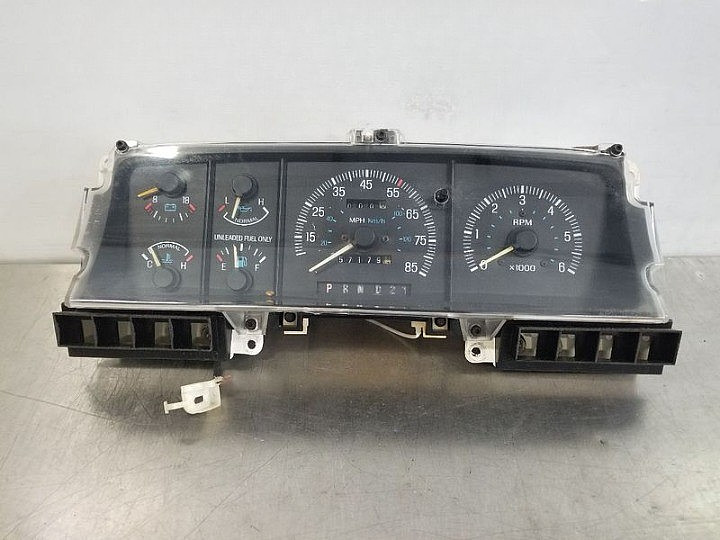 1987-1991 Ford Truck F150 MPH Speedometer Instrument Gauge Cluster Assembly OEM