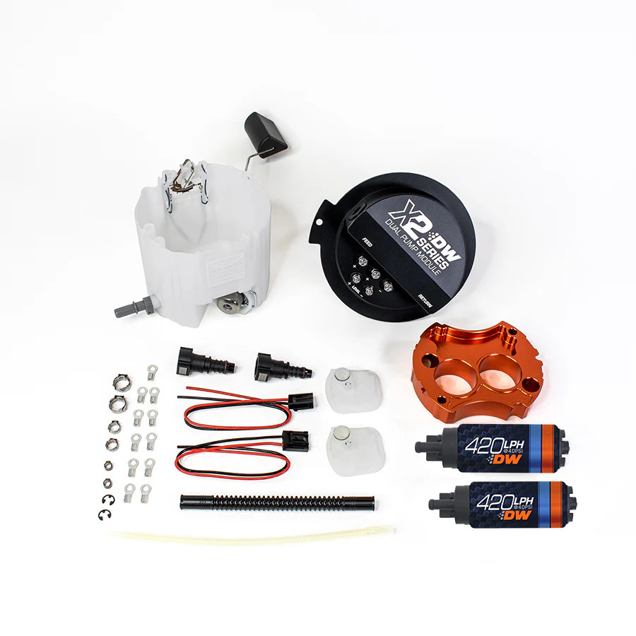 DeatschWerks 9-421-7002 X2 Module Dual DW420 Pumps for 10-15 Chevy Camaro/CTS-V DeatschWerks 9-421-7002 X2 Module Dual DW420 Pumps for 10-15 Chevy Camaro/CTS-V