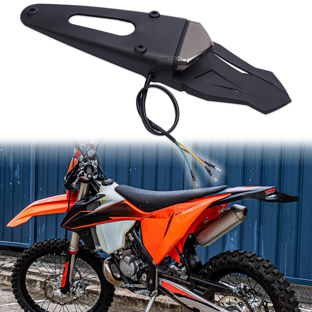 For SX SXF EXC EXCF XC XCF LED Rear Fender Brake Tail Light Off-road Dirt Bike