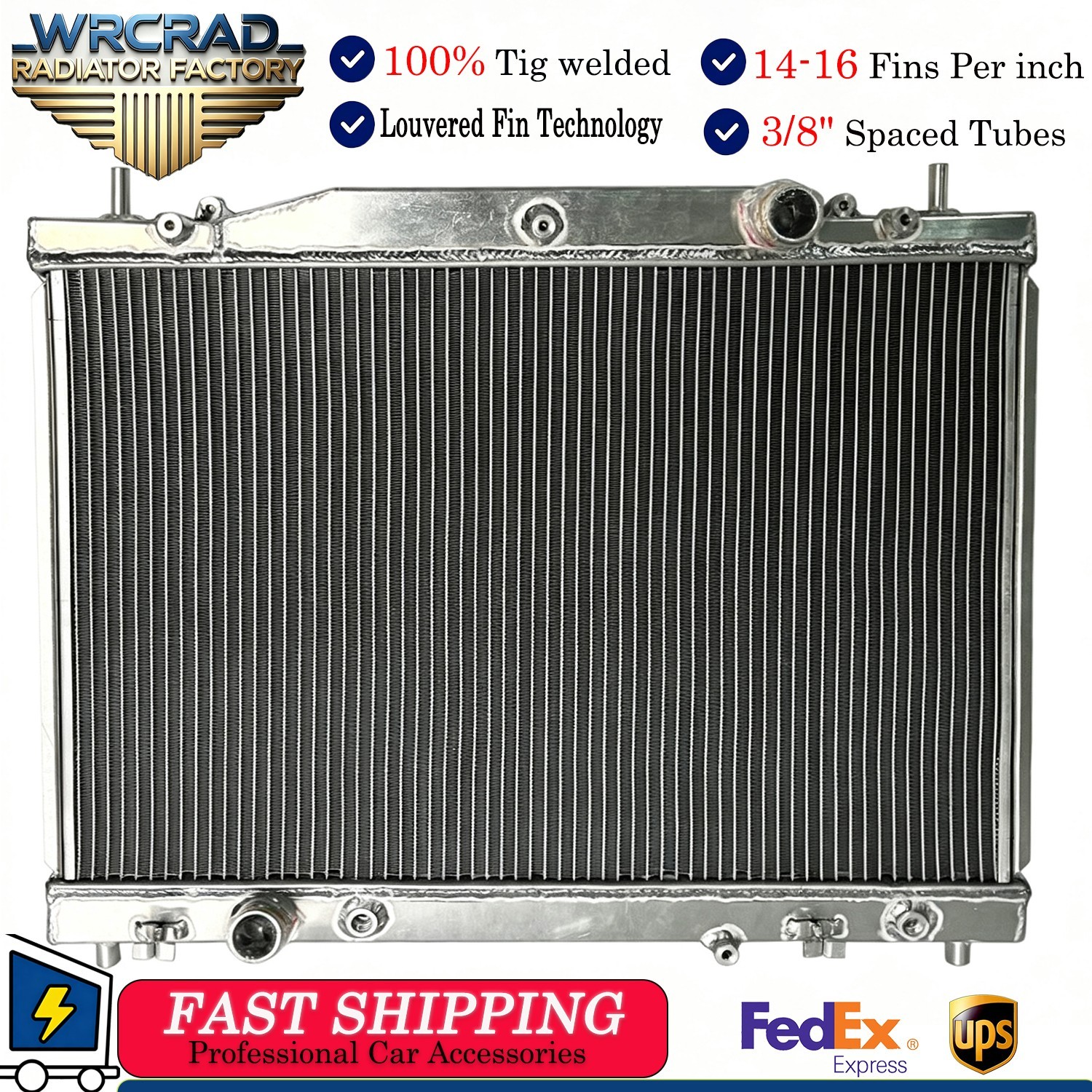 Radiator fits 2004-2007 2005 Cadillac CTS V Sedan/Base Sedan V6 V8 Full Aluminum